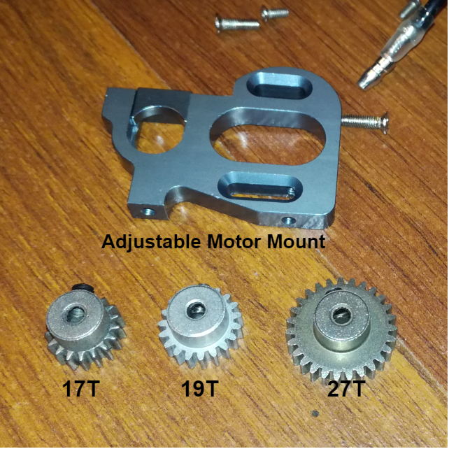 Motor Mount Pinion Set