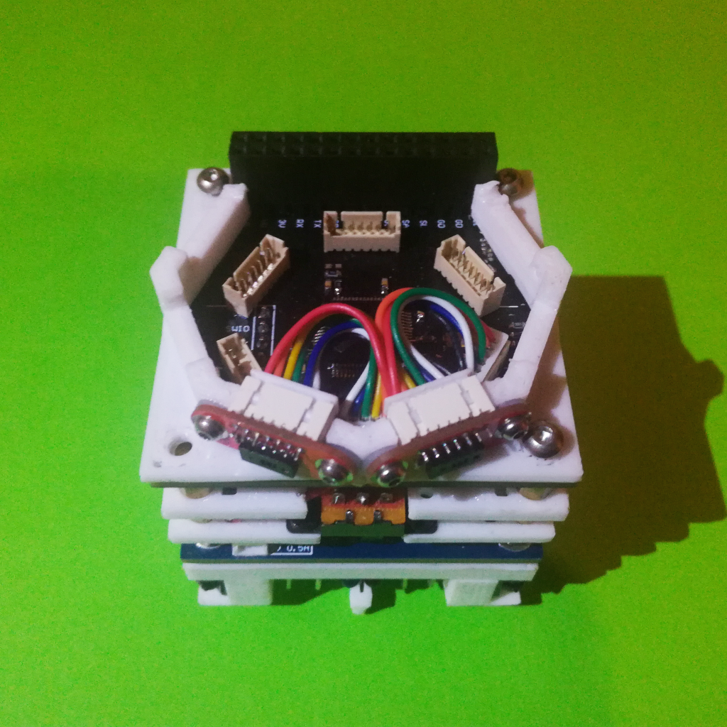 Mini Cube Robot Front wLiDAR