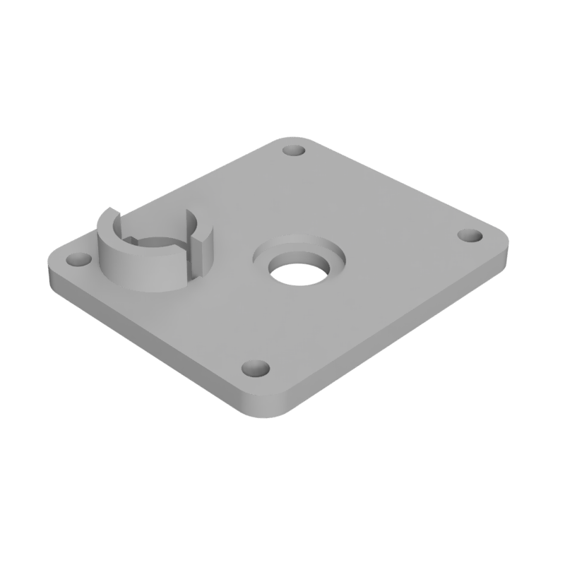 Filter Wheel Motor Mount Render Profile