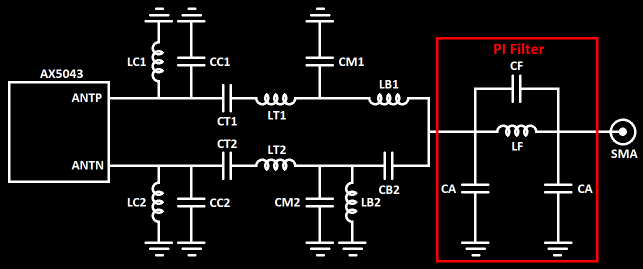 Matching Network Circuit