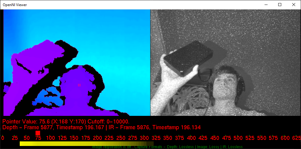 Depth Vision Module/Depth Output with Info